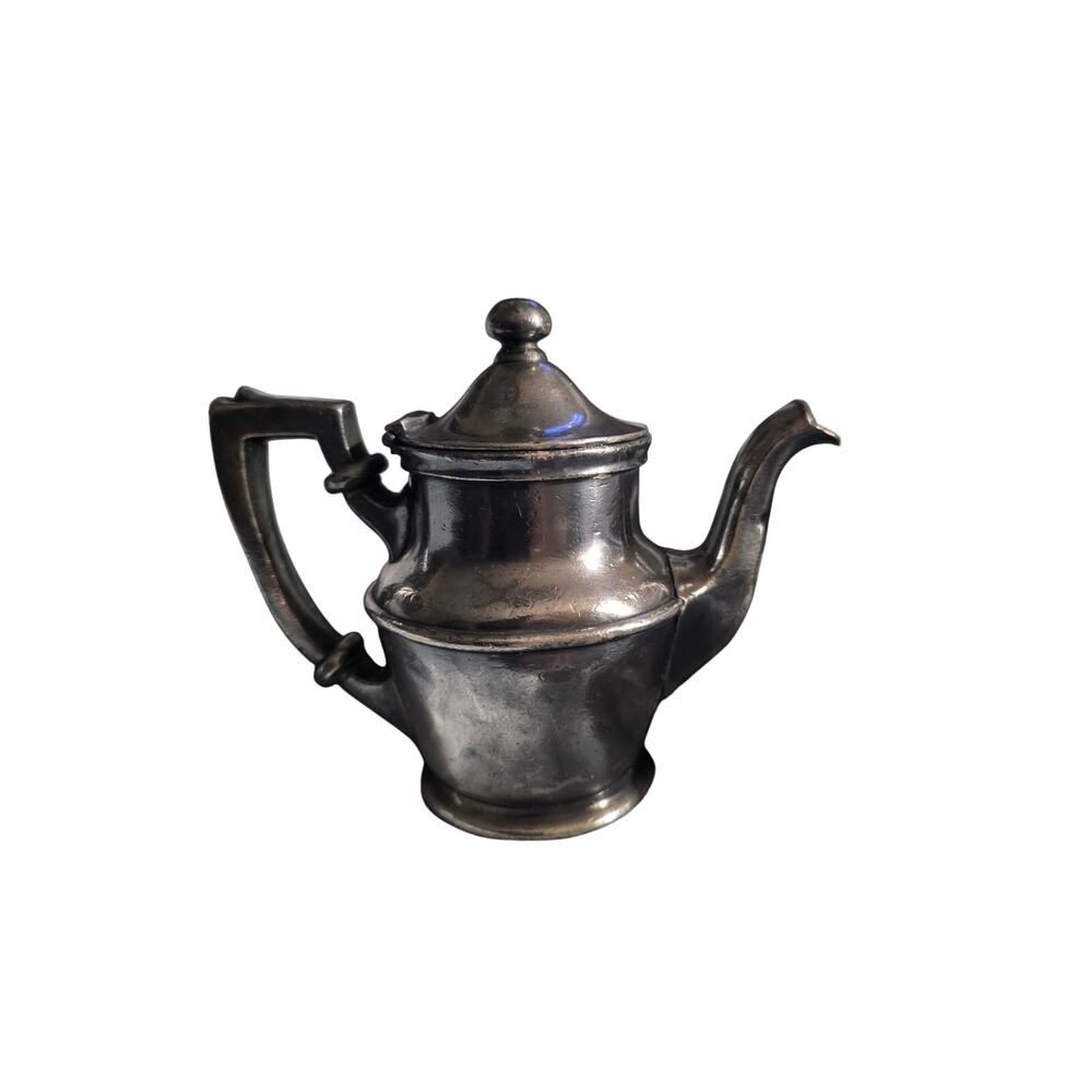 Vintage 1942 International Silver Co. Silver Mini Teapot - Mills Restaurant